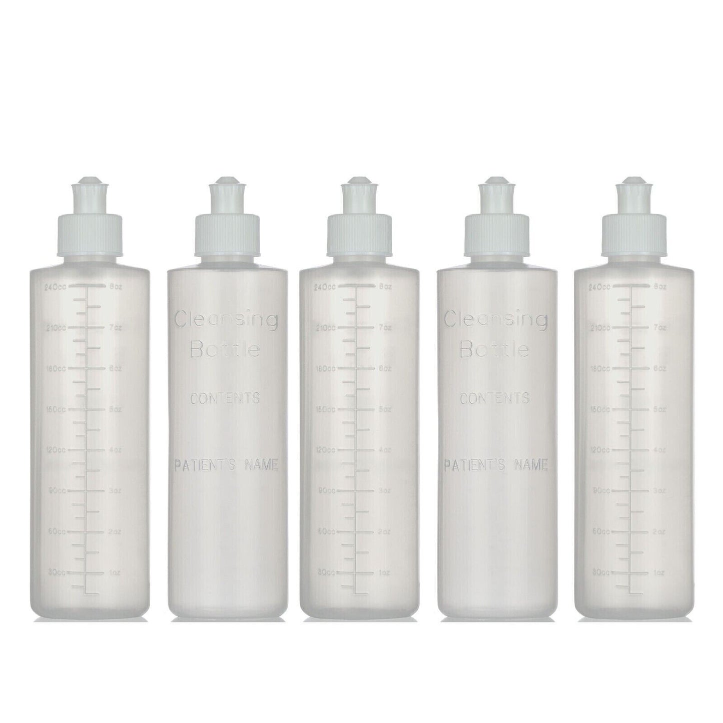 Refillable Cleansing Lavette Perineal Squirt Irrigation Wash Bottles 5 Pack