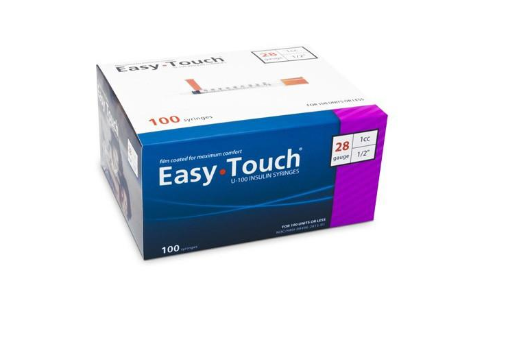 1Ml/Cc Lab Consumables -Easy Touch/28G [1/2” or 12.7mm] New-Sealed [Box Of 100]