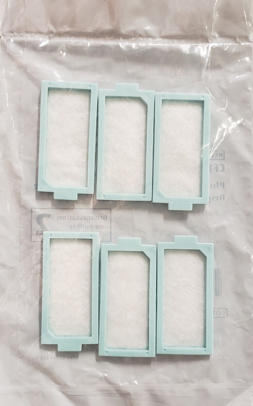 6-Pack Sunset Disposable Filters for the Philips Respironics Dreamstation-2 USA