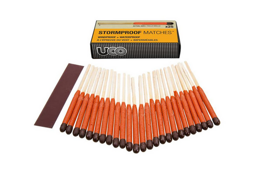 UCO Stormproof Matches Preppers Emergency Wind Waterproof Storm MT-LONG-BULK
