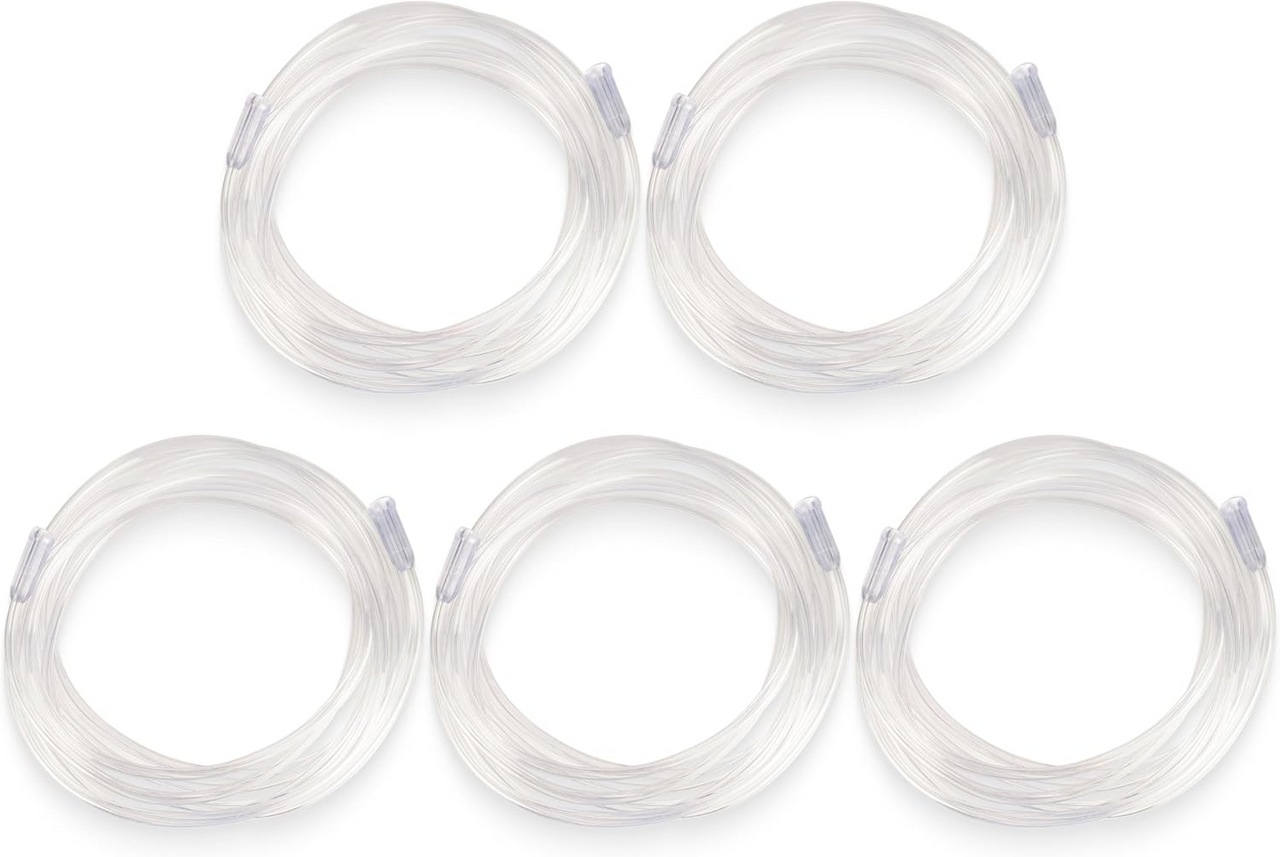 5PK Oxygen Tubing Long Tube Hose Global Crush & Kink Resistant 50FT Clear 5PACK