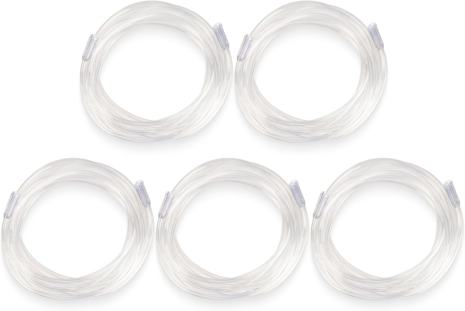 5PK Oxygen Tubing Long Tube Hose Global Crush & Kink Resistant 50FT Clear 5PACK