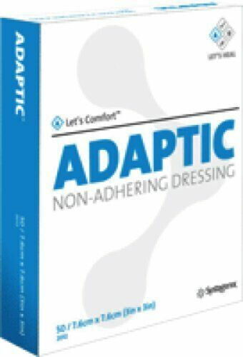 Adaptic Non-Adhesive Dressing ''3 x 3 , 10 Pack'' BRAND
