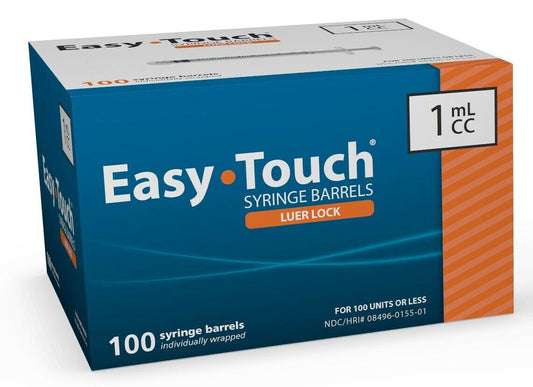 Easy Touch 1cc Luer Lock Barrel