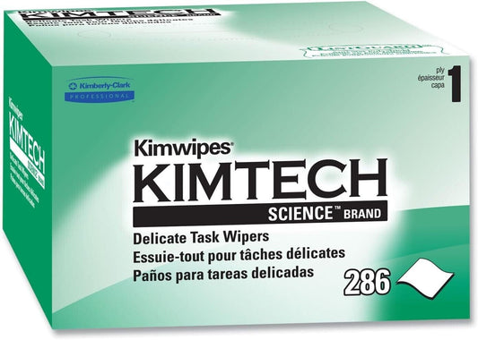 Kimtech Science Kimwipes Delicate Task Wipers #34155, 286 Wipes Each