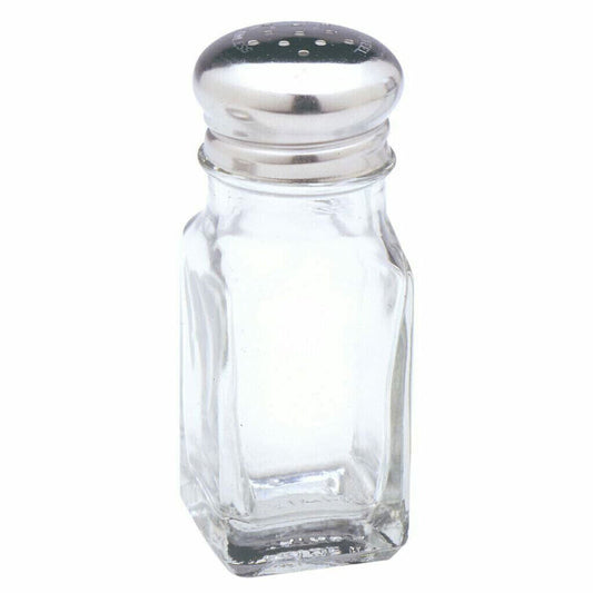 Norpro 742 Clear Glass Salt or Pepper Shaker