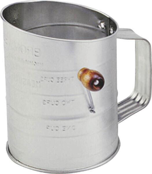 NEW NORPRO 136 3 CUP TIN CRANK FLOUR & FOOD SIFTER 6231757