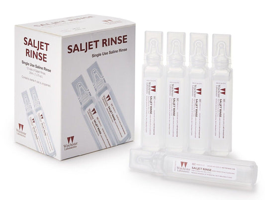 Irrigation Soln Saljet® 0.9% NaCl.  Not for Injection. Unit Dose 30ml, 48 vials