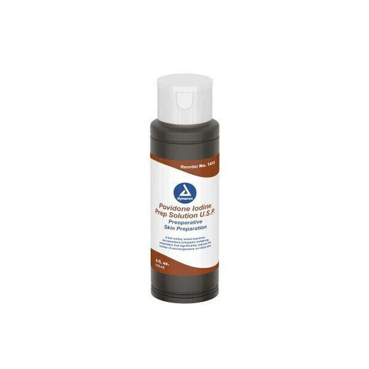Dynarex Povidone-Iodine Prep Solution 4 fl. oz 1413