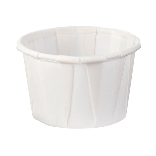 Dynarex Disposable Souffle Cup White Paper 1 oz. 250 Ct 100-2050