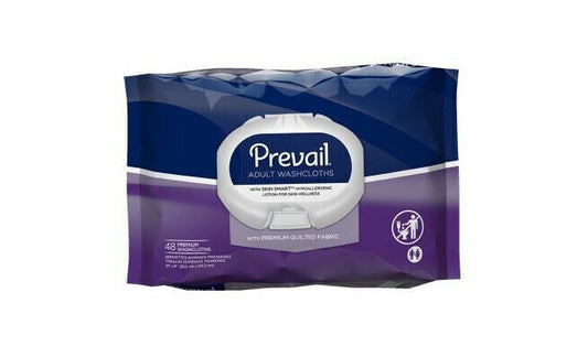 Prevail Premium Cotton Washcloth Soft Pak 12'' x 8'' -PK/48 #WW-910 ''''