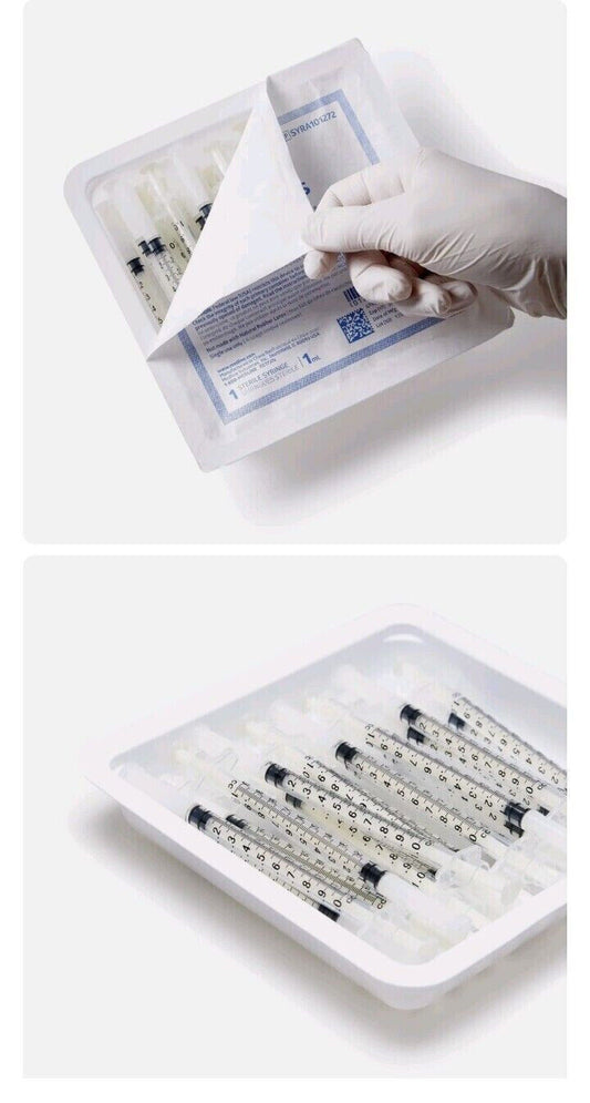 Allergy Testing Trays 27 x 1/2" 25/Tray for testing and shots Free shipping
