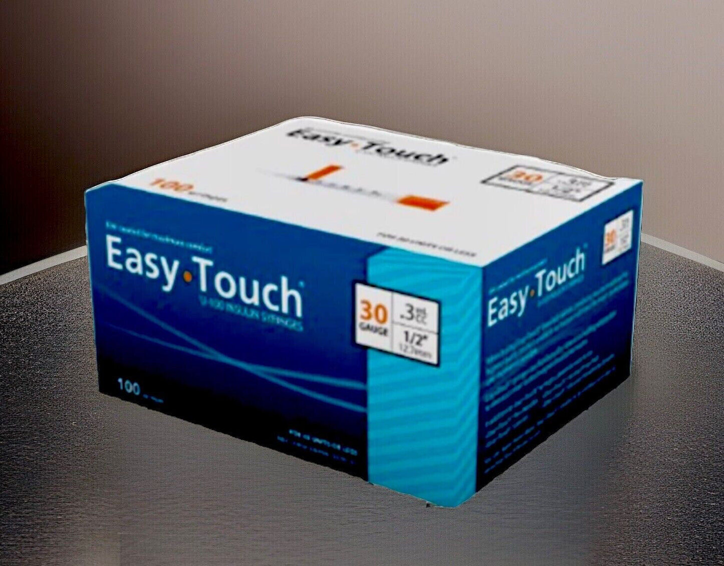.3mL/Cc Lab Consumables -Easy Touch/30G [1/2” or 12.7mm] New [Box 100]