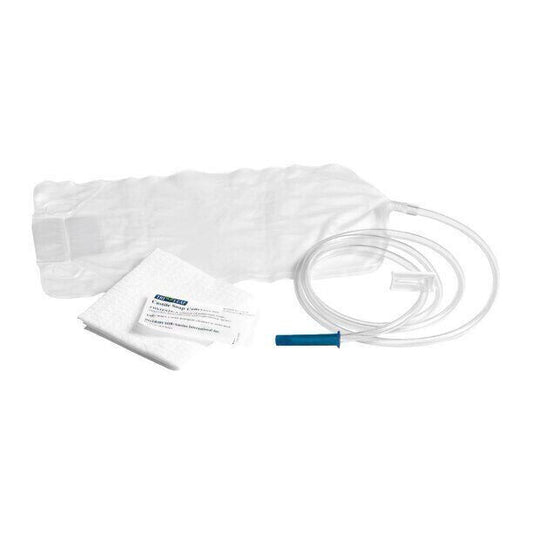 Medline Enema Bag Set with Slide Clamp, Polybag, 4 Pack - DYND70102